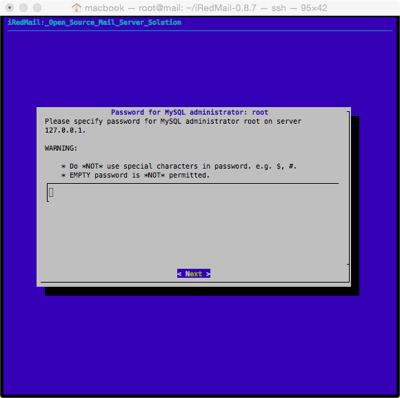 mysql password mysql password