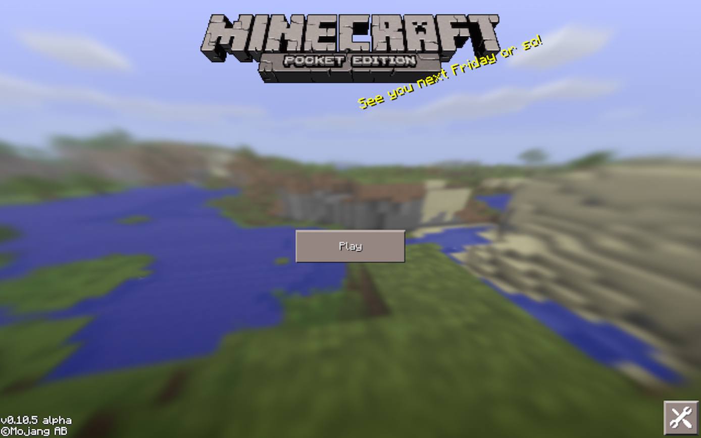 Minecraft Pocket Edition. Minecraft Pocket Edition.