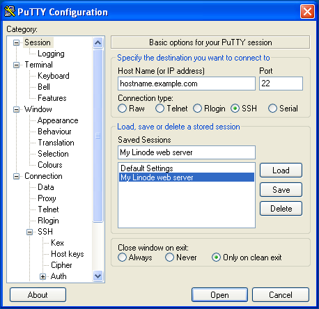 Saving your connection information. Saving your connection information.